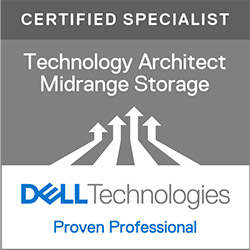 Dell Technologies Technology Architect Midrange Storage Proven Professional Certified Specialist